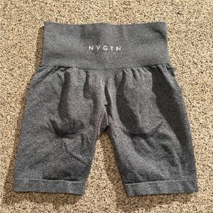 NVGTN Grey Contour Seamless Shorts XS